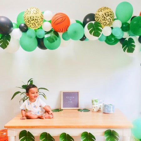 Jungle Balloon Garland Kit I Wild One Party I My Dream Party Shop I UK