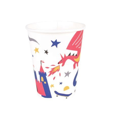 Knights and Dragons Cups I Knight Party Decorations I My Dream Party Shop UK