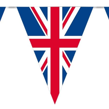 Large Triangle Union Jack Bunting I Great British Party Supplies and Decorations I My Dream Party Shop