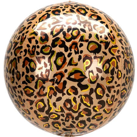 Cheetah Print Orbz Money Balloon I Surprise Pop Up Balloon Gifts I My Dream Party Shop