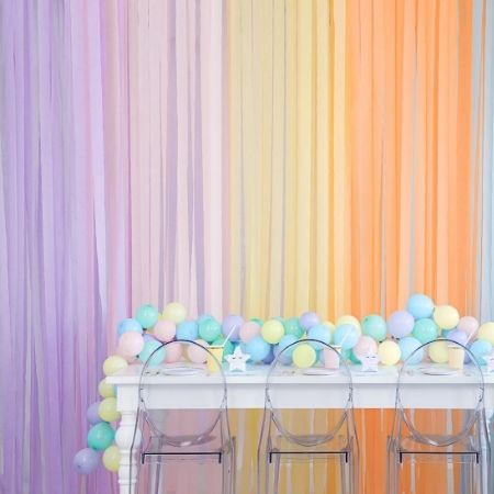 Light Lilac Crepe Streamer I Modern Party Decorations I My Dream Party Shop