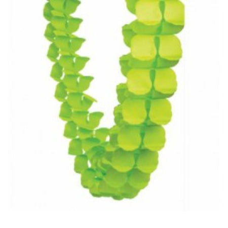 Lime Green Four Leaf Clover Garland I Cool Party Decorations I My Dream Party Shop I UK