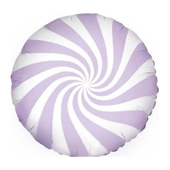 Lilac Swirl Foil Balloon I Candy Balloons I My Dream Party Shop UK