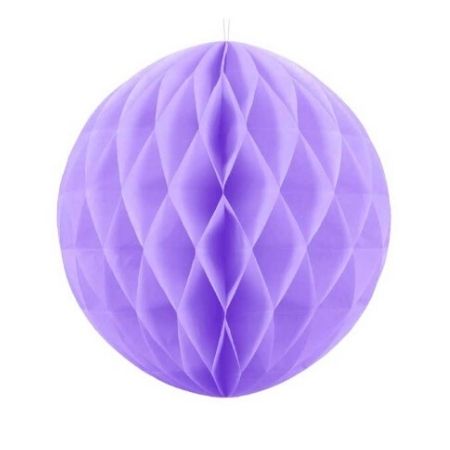 Lilac Honeycomb Ball 30 cm I Lilac Party Supplies I My Dream Party Shop UK