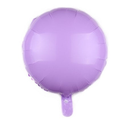 Pastel Lilac Round Foil Balloon I Cool Foil Balloons I My Dream Party Shop I UK
