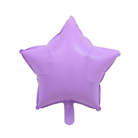 Lilac Star Shaped Foil Balloon I My Dream Party Shop I UK