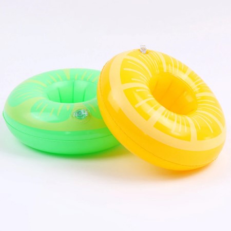 Lemon Inflatable Cup Holder I Tropical Party Accessories I My Dream Party Shop I UK
