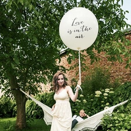 Giant Love Is In The Air Helium Balloon I Wedding Balloons Ruislip I My Dream Party Shop