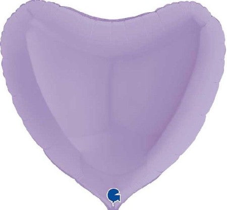 Giant Lilac Personalised Heart Balloon I Personalised Balloon Gifts I My Dream Party Shop