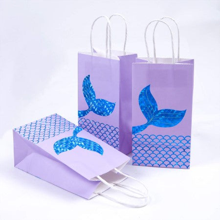 Lilac Mermaid Party Bags I Mermaid Party Supplies I My Dream Party Shop I UK