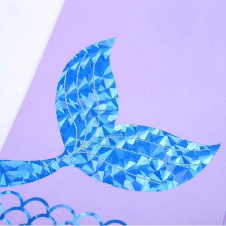 Lilac Fish Tail Party Bags I Under the Sea or Mermaid Party I My Dream Party Shop I UK