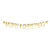 Merry Christmas Gold Foil Garland I Christmas Party Decorations I My Dream Party Shop I UK