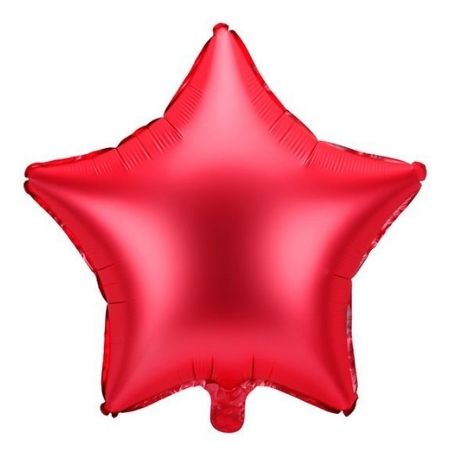 Metallic Red Star Foil Balloon I Red Party Decorations I My Dream Party Shop