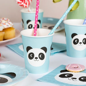 Miko the Panda Party Cups I Panda Party Tableware I My Dream Party Shop UK