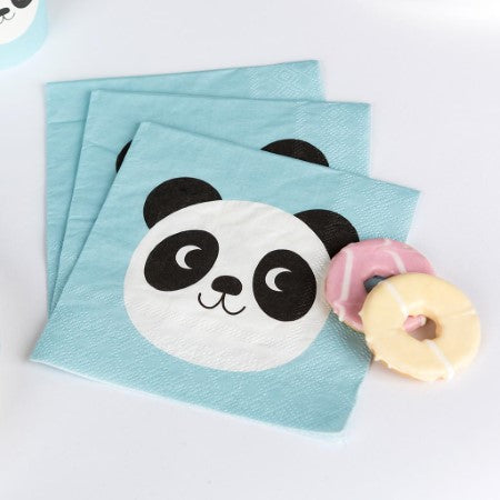 Miko the Panda Napkins I Panda Party Supplies I My Dream Party Shop UK