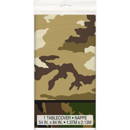 Camouflage Party Table Cover I Army Party Supplies I My Dream Party Shop UK