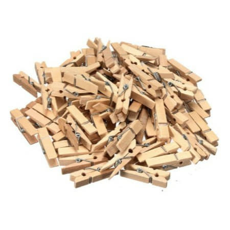 Mini Pegs for Garlands or DIY Bunting I My Dream Party Shop I UK