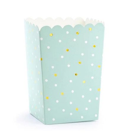 Mint Green Popcorn Boxes I Mint Green Party Supplies I My Dream Party Shop UK