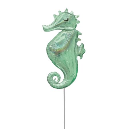 Mint Green Sea Horse Helium Balloon I Under the Sea Party Balloons I My Dream Party Shop Ruislip