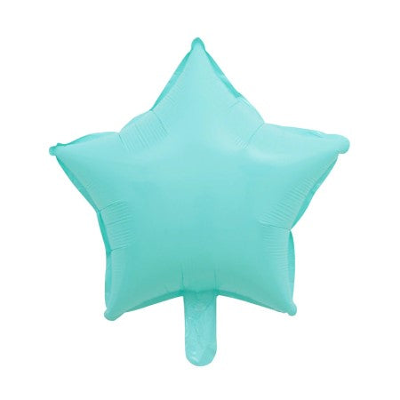 Pastel Mint Green Star Foil Balloon I Macaroon Balloons I My Dream Party Shop UK