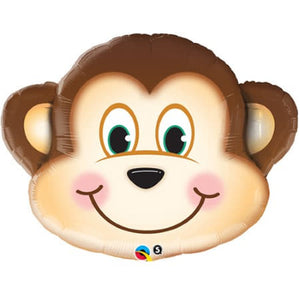 Helium Monkey Head Balloon I Balloons for Collection I My Dream Party Shop