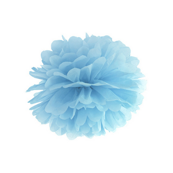Mistry Blue Tissue Pom Pom I Cool Party Decorations I My Dream Party Shop UK
