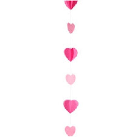Mixed Pink Heart Balloon Tail I Balloon Accessories I My Dream Party Shop