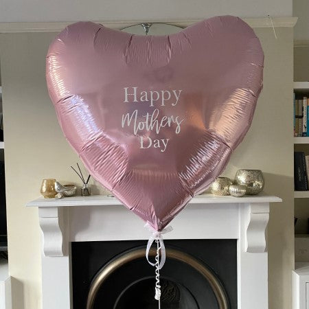 Personalised Mothers Day Heart Balloon I Collection Ruislip I My Dream Party Shop