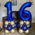 Navy and Gold 16 Number Columns I Number Columns for Collection Ruislip I My Dream Party Shop