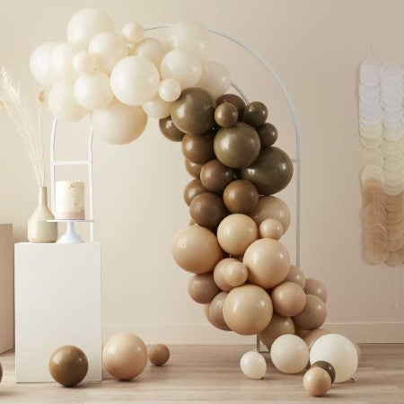 Neutral Balloon Arch Kit I Boho Party Decorations I My Dream Party Shop