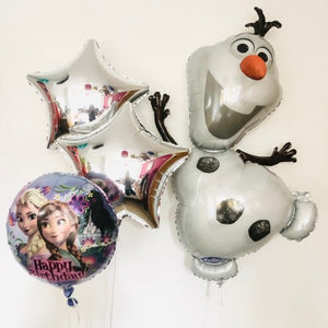 Frozen Foil Balloons Helium Inflated I Collection Ruislip I My Dream Party Shop