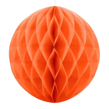 Orange Honeycomb Ball I Orange Party Decorations I My Dream Party Shop I UK