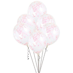Birthday Princess Confetti Latex Balloons I Princess Party Balloons I My Dream Party Shop UK