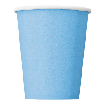 Blue Party Cups I Modern Cool Blue Tableware UK 