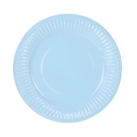 Pale Blue Party Plates I Cool Blue Party Tableware and Decorations UK