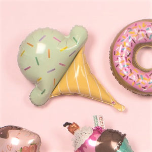Giant Pastel Green Ice Cream Balloon  I Summer Party Balloons I My Dream Party Shop I UK