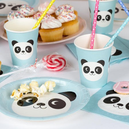 Miko the Panda Party Plates I Panda Party Supplies I My Dream Party Shop UK