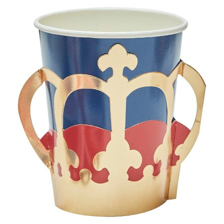 Union Jack Crown Cups I Royal Coronation Party Supplies I My Dream Party Shop UK