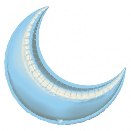 Pastel Blue Crescent Moon Balloon I Gender Reveal Party I My Dream Party Shop UK