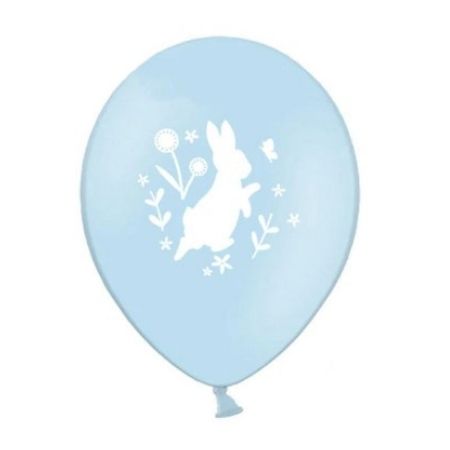 Pastel Blue Peter Rabbit Balloons I Easter Egg Hunt Party Supplies UK ...