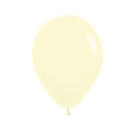 Pastel Matt Lemon 12 Inch Balloons I Pastel Balloons I My Dream Party Shop UK