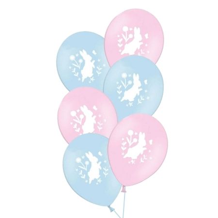 Pastel Peter Rabbit Balloon Bouquet  I  Baby Shower Helium Balloons I My Dream Party Shop