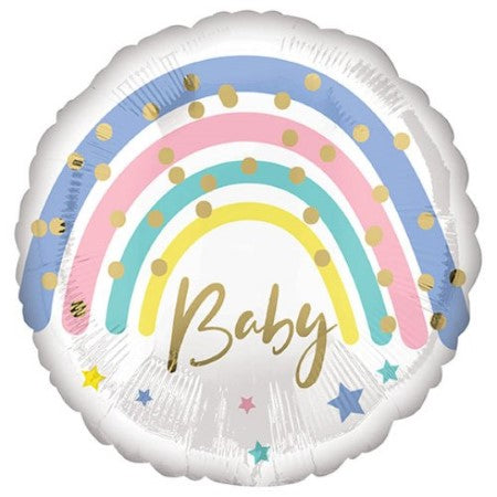 Pastel Rainbow Baby Helium Balloon I My Dream Party Shop