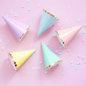 Pastel Party Hats I Pastel Party Supplies and Decorations I My Dream Party Shop