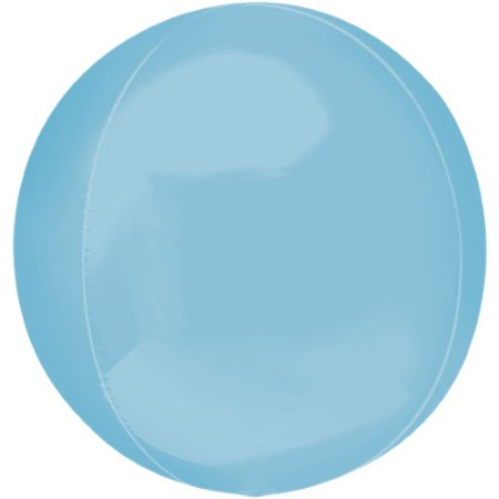 Pastel Blue Orbz Balloon I Modern Pastel Decorations I My Dream Party Shop UK
