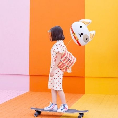 Patch Dog Head Foil Balloon I Fun Foil Shapes I My Dream Party Shop