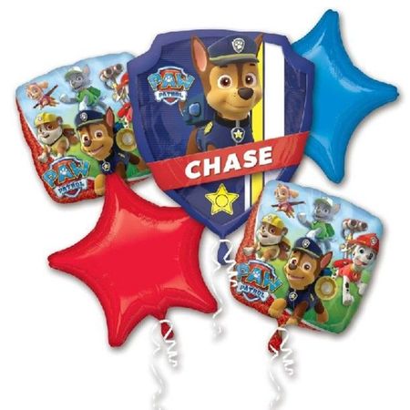 Paw Patrol 5 Balloon Helium Bouquet I Helium Balloons for Collection Ruislip I My Dream Party Shop