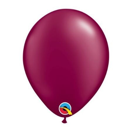 Pearl Burgundy 11 Inch Qualatex Balloons I Modern Latex Balloons I My Dream Party Shop