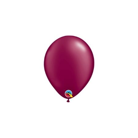 Pearl Burgundy Qualatex 5 Inch Latex Balloons I My Dream Party Shop