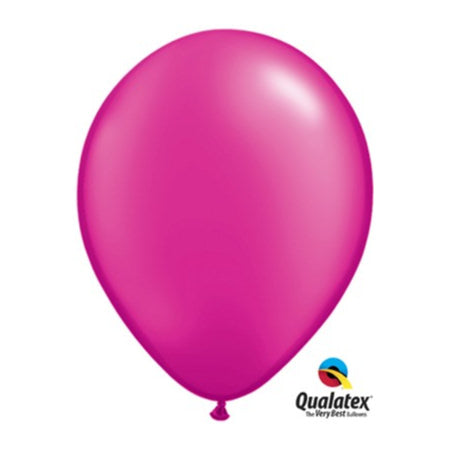 Pearl Magenta 11 inch Balloons by Qualatex I Modern Party Balloons I My Dream Party Shop UK
